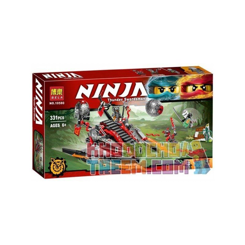NOT Lego VERMILLION INVADER 70624 Bela Lari 10580 LEPIN 06044 xếp lắp ráp ghép mô hình CẦN DỊCH KẺ XÂM LƯỢC VERMILLION The Lego Ninjago Movie Ninja Lốc Xoáy 313 khối
