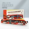 BEIJING FLAVOR ERA 001-23A XE BUÝT CỔ ĐIỂN BẮC KINH ĐƯỜNG DA 1 VÀ tỷ lệ 1:40 bộ đồ chơi xếp lắp ráp ghép mô hình Creator Sáng Tạo 437 khối