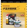 SLUBAN M38-B1223 B1223 1223 M38B1223 38-B1223 CHUYẾN THAM QUAN KHÔNG GIAN GARFIELD bộ đồ chơi xếp lắp ráp ghép mô hình Movie & Game Phim Và Trò Chơi 193 khối
