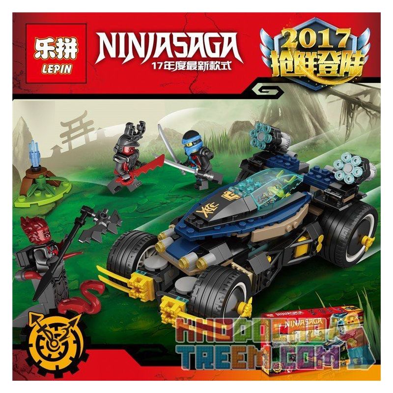NOT LEGO The Lego Ninjago Movie 70625 Samurai VXL, BELA