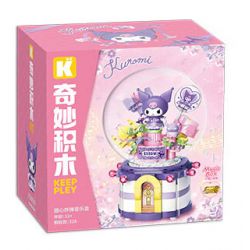 KEEPPLEY K20839 20839 HỘP NHẠC BOM TÌNH YÊU bộ đồ chơi xếp lắp ráp ghép mô hình Movie & Game Phim Và Trò Chơi 328 khối