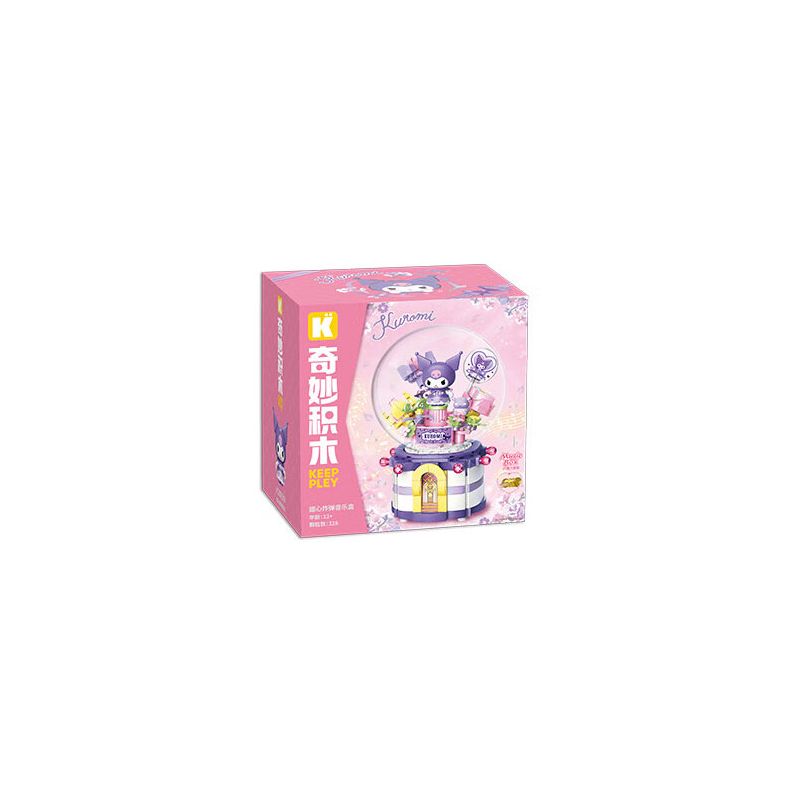 KEEPPLEY K20839 20839 HỘP NHẠC BOM TÌNH YÊU bộ đồ chơi xếp lắp ráp ghép mô hình Movie & Game Phim Và Trò Chơi 328 khối