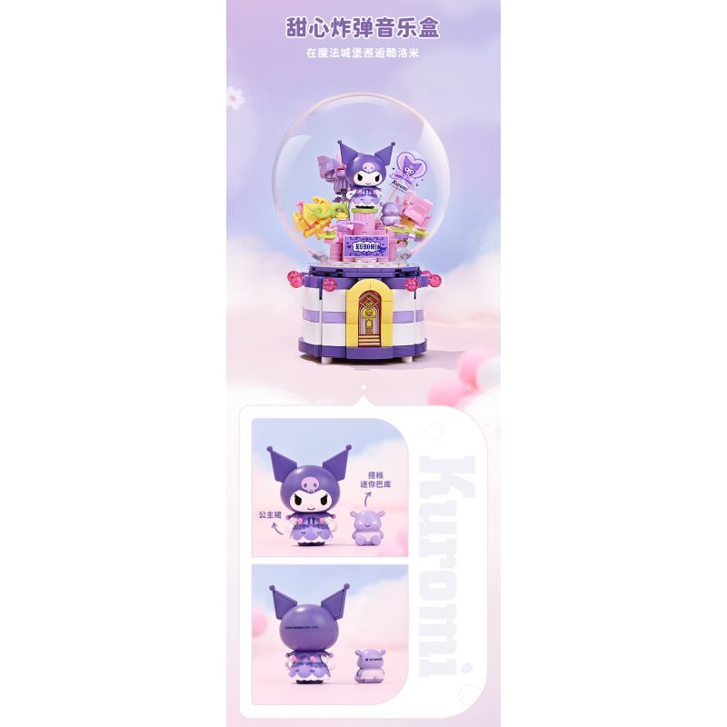 KEEPPLEY K20839 20839 HỘP NHẠC BOM TÌNH YÊU bộ đồ chơi xếp lắp ráp ghép mô hình Movie & Game Phim Và Trò Chơi 328 khối