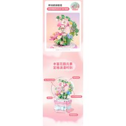 KEEPPLEY K20839 20839 HỘP NHẠC BOM TÌNH YÊU bộ đồ chơi xếp lắp ráp ghép mô hình Movie & Game Phim Và Trò Chơi 328 khối