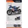 IM.MASTER QIHUI 6834 BẬC THẦY VỀ MÁY MÓC MÔ TÔ ĐUA GIẢ RR bộ đồ chơi xếp lắp ráp ghép mô hình Technic Kỹ Thuật Công Nghệ Cao Mô Hình Phương Tiện 650 khối