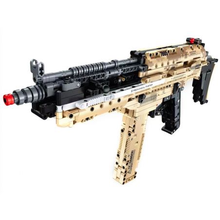 IM.MASTER QIHUI 7805 BẬC THẦY VŨ KHÍ SÚNG TIỂU LIÊN UMP5 bộ đồ chơi xếp lắp ráp ghép mô hình Technic Kỹ Thuật Công Nghệ Cao Mô Hình Phương Tiện 1126 khối