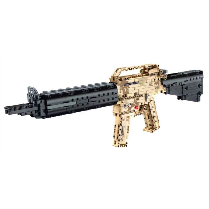 IM.MASTER QIHUI 7807 non  BẬC THẦY VŨ KHÍ SÚNG TRƯỜNG TẤN CÔNG M16 bộ đồ chơi xếp lắp ráp ghép mô hình  Kỹ Thuật Công Nghệ Cao Mô Hình Phương Tiện 1436 khối
