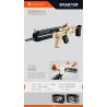 IM.MASTER QIHUI 7808 BẬC THẦY VŨ KHÍ SÚNG TRƯỜNG TỰ ĐỘNG SCAR bộ đồ chơi xếp lắp ráp ghép mô hình Technic Kỹ Thuật Công Nghệ Cao Mô Hình Phương Tiện 1546 khối