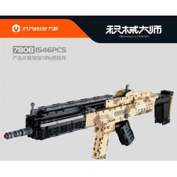 IM.MASTER QIHUI 7808 BẬC THẦY VŨ KHÍ SÚNG TRƯỜNG TỰ ĐỘNG SCAR bộ đồ chơi xếp lắp ráp ghép mô hình Technic Kỹ Thuật Công Nghệ Cao Mô Hình Phương Tiện 1546 khối