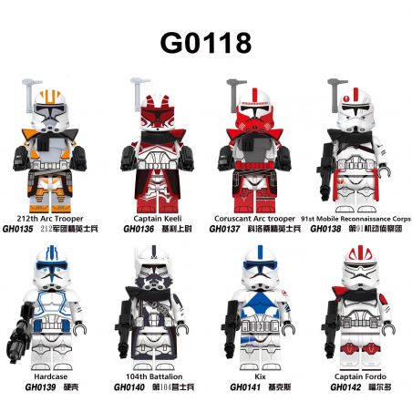 G CARD G0118 0118 GH0135 0135 GH0136 0136 GH0137 0137 GH0138 0138 GH0139 0139 GH0140 0140 GH0141 0141 GH0142 0142 NHÂN VẬT NHỎ CỦA STAR WARS 8 LOẠI bộ đồ chơi xếp lắp ráp ghép mô hình Chiến Tranh Giữa Các Vì Sao