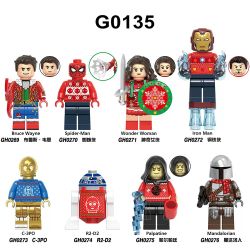 G CARD G0135 0135 GH0269 0269 GH0270 0270 GH0271 0271 GH0272 0272 GH0273 0273 GH0274 0274 GH0275 0275 GH0276 0276 8 LOẠI NHÂN VẬT NHỎ GIÁNG SINH bộ đồ chơi xếp lắp ráp ghép mô hình Movie & Game Phim Và Trò Chơi