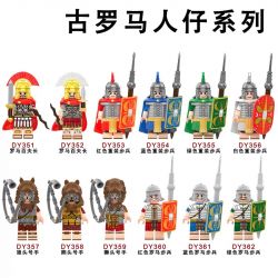 DY_MINIFIGS DY360 DY361 DY362 DY351 DY352 DY353 DY354 DY355 DY356 DY357 DY358 DY359 NHÂN VẬT LA MÃ CỔ ĐẠI CÓ 12 LOẠI bộ đồ chơi xếp lắp ráp ghép mô hình Historical