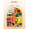 Bozhi 81121 NGÔN NGỮ CỦA CÁC LOÀI HOA ĐOM ĐÓM PHÁT SÁNG bộ đồ chơi xếp lắp ráp ghép mô hình FLORAL 944 khối