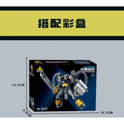 Kazi KY8107 8107 8 LOẠI CƠ CHẾ BIẾN ĐỔI ĐỘ KÉP bộ đồ chơi xếp lắp ráp ghép mô hình DEFORMATION 1204 khối