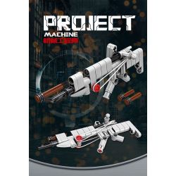 GBL KY1117 1117 KỸ SƯ CƠ KHÍ MẪU SÚNG TRƯỜNG 8 bộ đồ chơi xếp lắp ráp ghép mô hình Military Army Quân Sự Bộ Đội 398 khối