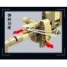GBL KY1117 1117 KỸ SƯ CƠ KHÍ MẪU SÚNG TRƯỜNG 8 bộ đồ chơi xếp lắp ráp ghép mô hình Military Army Quân Sự Bộ Đội 398 khối