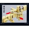 GBL KY1117 1117 KỸ SƯ CƠ KHÍ MẪU SÚNG TRƯỜNG 8 bộ đồ chơi xếp lắp ráp ghép mô hình Military Army Quân Sự Bộ Đội 398 khối