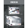 GBL KY1117 1117 KỸ SƯ CƠ KHÍ MẪU SÚNG TRƯỜNG 8 bộ đồ chơi xếp lắp ráp ghép mô hình Military Army Quân Sự Bộ Đội 398 khối