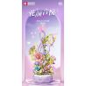 SEMBO 611096 HOA NHAN ÂM NHẠC bộ đồ chơi xếp lắp ráp ghép mô hình Creator Sáng Tạo 711 khối