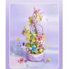 SEMBO 611096 HOA NHAN ÂM NHẠC bộ đồ chơi xếp lắp ráp ghép mô hình Creator Sáng Tạo 711 khối
