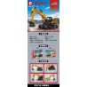 SEMBO 712038 SANY HEAVY INDUSTRY MÁY XÚC BÁNH XÍCH bộ đồ chơi xếp lắp ráp ghép mô hình City Thành Phố 634 khối