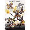 SEMBO 103364 103365 103366 103367 MECHA THÉP LAVA THẦN CHIẾN TRANH LỮ BỐ bộ đồ chơi xếp lắp ráp ghép mô hình MECHA OF STEEL 861 khối