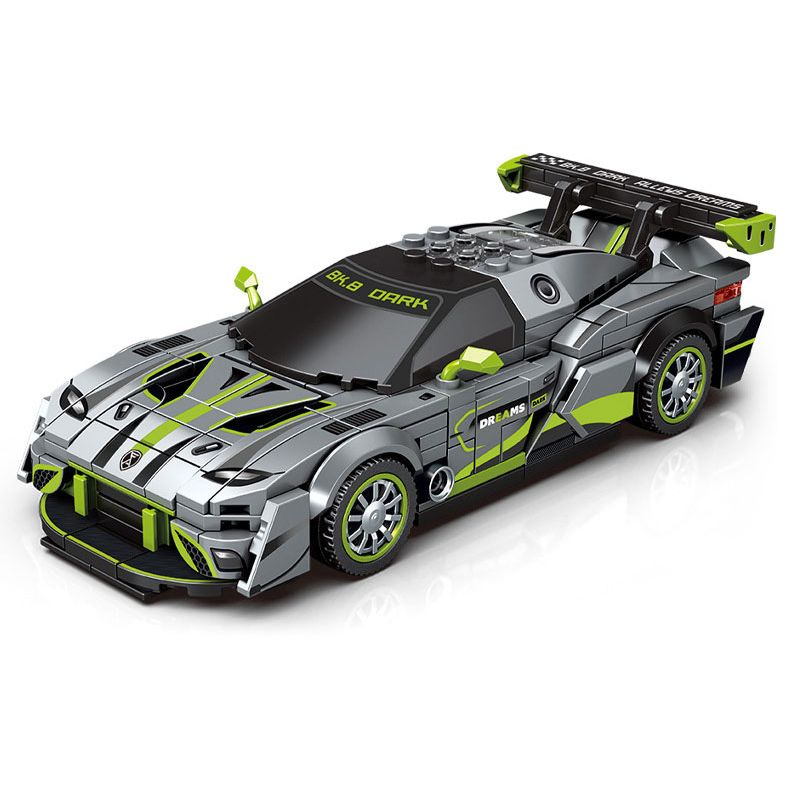 SEMBO 714016 non Lego THẾ GIỚI XE NỔI TIẾNG DING DARK RIDING bộ đồ chơi xếp lắp ráp ghép mô hình Speed Champions Racing Cars Đua Xe Công Thức 289 khối