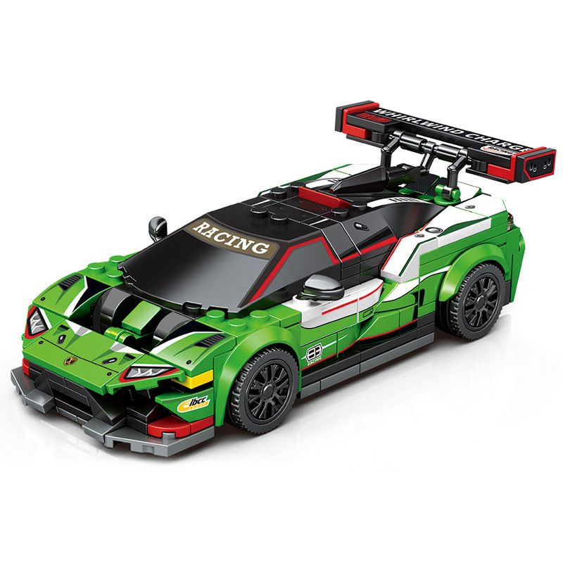 SEMBO 714019 non Lego THẾ GIỚI XE SANG LINH MỤC LAMBO bộ đồ chơi xếp lắp ráp ghép mô hình Speed Champions Racing Cars Đua Xe Công Thức 308 khối