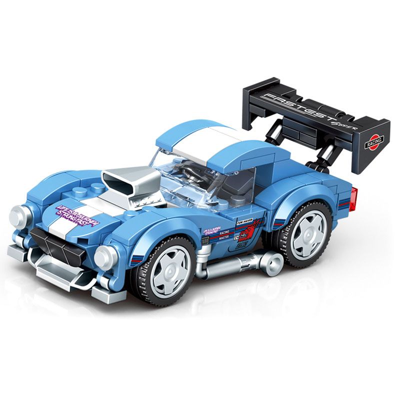 SEMBO 714322 non Lego HẠM ĐỘI TUYỆT VỜI RẮN ĐỘC bộ đồ chơi xếp lắp ráp ghép mô hình Speed Champions Racing Cars Đua Xe Công Thức 214 khối