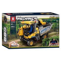 REOBRIX 22026 MÁY GẶT NHO bộ đồ chơi xếp lắp ráp ghép mô hình Technic GRAPE HARVESTER Kỹ Thuật Công Nghệ Cao Mô Hình Phương Tiện 2206 khối