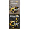 REOBRIX 22026 MÁY GẶT NHO bộ đồ chơi xếp lắp ráp ghép mô hình Technic GRAPE HARVESTER Kỹ Thuật Công Nghệ Cao Mô Hình Phương Tiện 2206 khối
