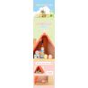KEEPPLEY K21207 21207 CORNER FRIENDS CABIN CHIẾC GIƯỜNG ẤM ÁP CỦA GẤU TRẮNG bộ đồ chơi xếp lắp ráp ghép mô hình Movie & Game Phim Và Trò Chơi