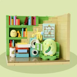 KEEPPLEY K21208 21208 CABIN CỦA NHỮNG NGƯỜI BẠN Ở GÓC CHIM CÁNH CỤT? THỜI GIAN SUY NGHĨ bộ đồ chơi xếp lắp ráp ghép mô hình Movie & Game Phim Và Trò Chơi