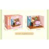 KEEPPLEY K21209 21209 CORNER FRIENDS CABIN CHUẨN BỊ BỮA ĂN CHO TONKATSU bộ đồ chơi xếp lắp ráp ghép mô hình Movie & Game Phim Và Trò Chơi
