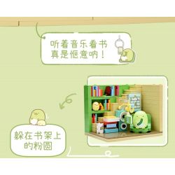 KEEPPLEY K21209 21209 CORNER FRIENDS CABIN CHUẨN BỊ BỮA ĂN CHO TONKATSU bộ đồ chơi xếp lắp ráp ghép mô hình Movie & Game Phim Và Trò Chơi