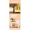 KEEPPLEY K21209 21209 CORNER FRIENDS CABIN CHUẨN BỊ BỮA ĂN CHO TONKATSU bộ đồ chơi xếp lắp ráp ghép mô hình Movie & Game Phim Và Trò Chơi
