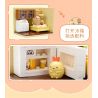 KEEPPLEY K21209 21209 CORNER FRIENDS CABIN CHUẨN BỊ BỮA ĂN CHO TONKATSU bộ đồ chơi xếp lắp ráp ghép mô hình Movie & Game Phim Và Trò Chơi