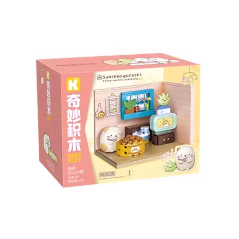 KEEPPLEY K21210 21210 CORNER FRIENDS COTTAGE TỔ ẤM AN TOÀN CHO MÈO bộ đồ chơi xếp lắp ráp ghép mô hình Movie & Game Phim Và Trò Chơi
