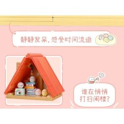 KEEPPLEY K21210 21210 CORNER FRIENDS COTTAGE TỔ ẤM AN TOÀN CHO MÈO bộ đồ chơi xếp lắp ráp ghép mô hình Movie & Game Phim Và Trò Chơi