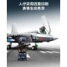 SEMBO 202244 MÁY BAY CHIẾN ĐẤU TRÊN TÀU SÂN J-35 bộ đồ chơi xếp lắp ráp ghép mô hình Military Army Quân Sự Bộ Đội 621 khối