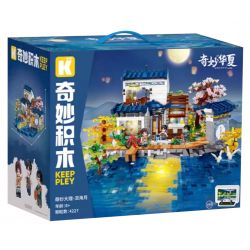 KEEPPLEY K18005 18005 TRĂNG ĐẠI LÝ NHỊ HẢI TUYỆT VỜI bộ đồ chơi xếp lắp ráp ghép mô hình Arts & Crafts 4227 khối