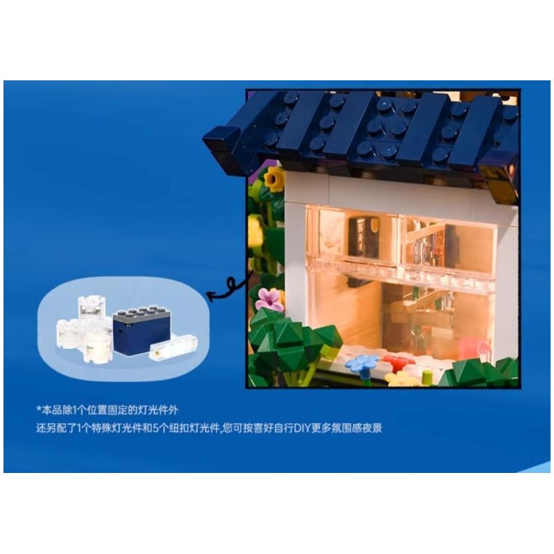 KEEPPLEY K18005 18005 TRĂNG ĐẠI LÝ NHỊ HẢI TUYỆT VỜI bộ đồ chơi xếp lắp ráp ghép mô hình Arts & Crafts 4227 khối