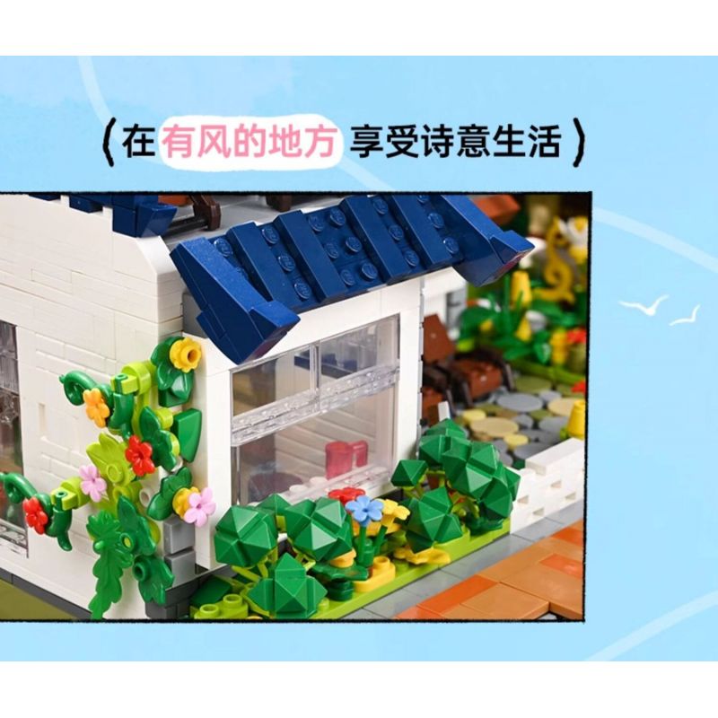 KEEPPLEY K18005 18005 TRĂNG ĐẠI LÝ NHỊ HẢI TUYỆT VỜI bộ đồ chơi xếp lắp ráp ghép mô hình Arts & Crafts 4227 khối