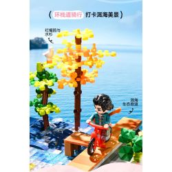 KEEPPLEY K18005 18005 TRĂNG ĐẠI LÝ NHỊ HẢI TUYỆT VỜI bộ đồ chơi xếp lắp ráp ghép mô hình Arts & Crafts 4227 khối