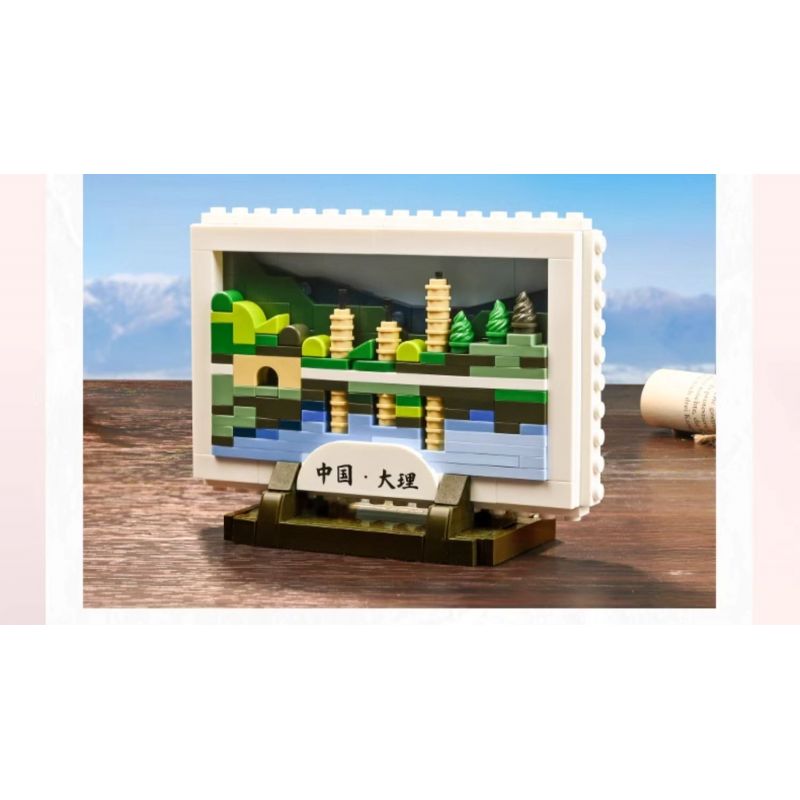 KEEPPLEY K18005 18005 TRĂNG ĐẠI LÝ NHỊ HẢI TUYỆT VỜI bộ đồ chơi xếp lắp ráp ghép mô hình Arts & Crafts 4227 khối