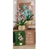 BEAUTY AND 13048 PHONG LAN bộ đồ chơi xếp lắp ráp ghép mô hình Creator ORCHID Sáng Tạo 1192 khối