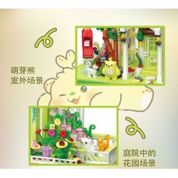 ZHEGAO 612002 VƯỜN BÁCH THẢO SUNSHINE bộ đồ chơi xếp lắp ráp ghép mô hình Creator SUNSHINE BOTANICAL GARDEN Sáng Tạo 1490 khối