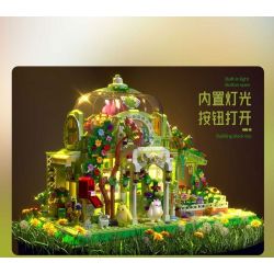 ZHEGAO 612002 VƯỜN BÁCH THẢO SUNSHINE bộ đồ chơi xếp lắp ráp ghép mô hình Creator SUNSHINE BOTANICAL GARDEN Sáng Tạo 1490 khối