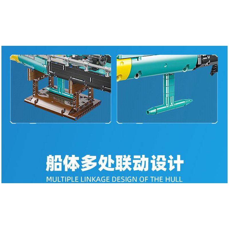 JIESTAR 58123 THUYỀN BUỒM ĐẠI DƯƠNG 65 bộ đồ chơi xếp lắp ráp ghép mô hình Technic OCEAN GOING TYPE 65 SAILBOAT Kỹ Thuật Công Nghệ Cao Mô Hình Phương Tiện 675 khối