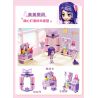 QMAN ENLIGHTEN KEEPPLEY 31019-1 PHÒNG SWEETHEART NGÔI SAO bộ đồ chơi xếp lắp ráp ghép mô hình Girl CHERRY Con Gái